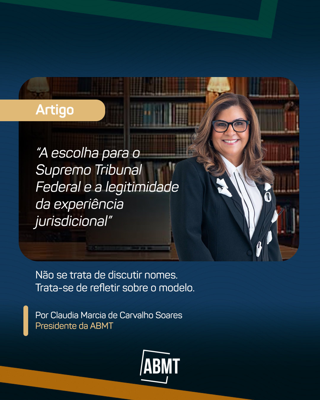 A escolha para o Supremo Tribunal Federal e a legitimidade da experiência jurisdicional