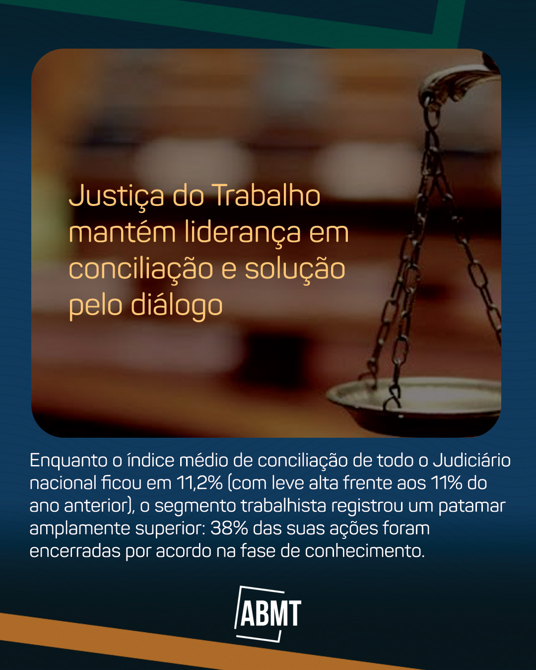 Justiça do Trabalho mantém liderança em conciliação e solução pelo diálogo